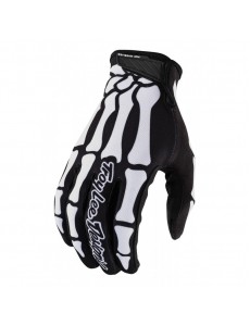 LUVAS TROY LEE DESIGNS 2021 AIR SKULLY  - PRETO